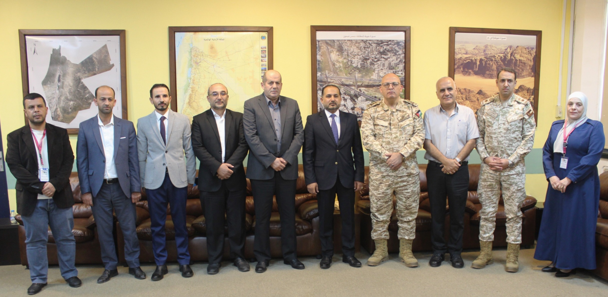 اتفاقية تعاون بين الجغرافي الملكي وسلطة وادي الأردن